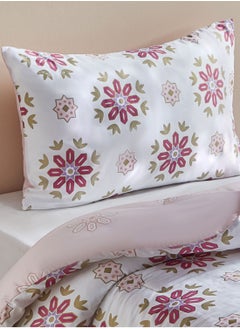 Buy Kylie Cotton Sateen Printed 300 TC 2-Piece Full Comforter Set - 160x220 cm in Saudi Arabia