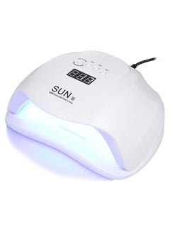 Buy 54W UV LED Nail Lamp Professional Sunlight Nail Gail Dryer Machine for Fingernails Toenails in UAE