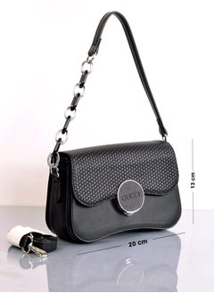 Buy Women's handbag with modern handle with adjustable handle in Egypt