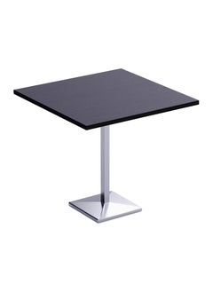 Buy Mahmayi Barra 500X500E-120 4 seater Square Base H105 Bar Table Black in UAE