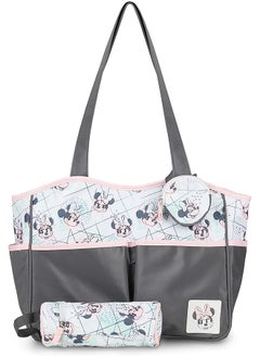 Buy Disney Minnie Mouse Backpack Diaper Bag Minnie Watercolor Tote Multi Piece Tote in Saudi Arabia