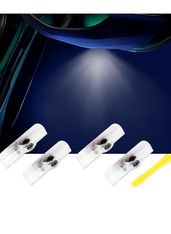 Buy 4pcs No Fade Door Light Logo Compatible with Nissan Welcome Lights Accessories for Terra Altima Maxima Armada Titan Quest Pathfinder Series in UAE