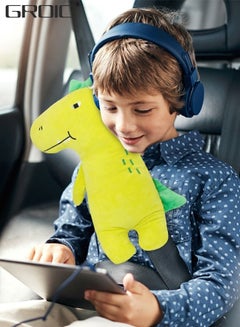 Buy Car Pillow for Kids, Dinosaur Seat Belt Cover, Car Seat Belt Pillow Kids Car Seatbelt Covers, Vehicle Shoulder Pads,Car Seatbelt Cushion Shoulder Neck Support Protector Pad in UAE