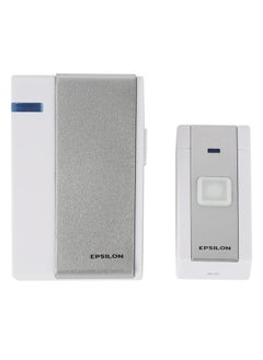 اشتري Door Bell- EPSDB1438/ with Wireless Remote Control, 36 Music in Soft Chord Series, No-Wire Installation, Battery Included/ Range up to 80 m, Light and Simple Design, Perfect for Home, Office في الامارات