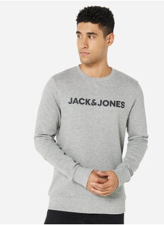 Buy Logo Long Sleeve Relaxed Sweatshirt in UAE