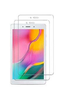 Buy 2PC Pack Screen Protector for Tab A 8inch T295T290  Tempered Glass for Samsung Galaxy Tab A 8inch T290T295 Clear in Saudi Arabia