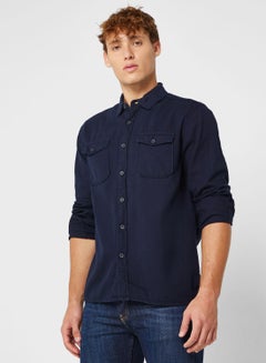 Buy Long Sleeve Twill Shirt in UAE