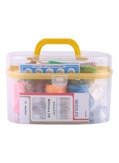 Buy 10Pcs/Box Large Sewing Box Threader Needle Tape Measure Scissor Thimble Kit Tool in Egypt