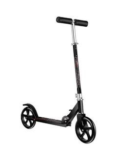 Buy Scooter With Dual Suspension,Durable Kick Scooter for Adults Teens, Folding Commuter Scooter, Adjustable Height Scooter,Smooth Ride Commuter Scooter(Black) in Saudi Arabia