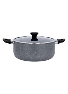 Buy 30Cm Granitecoted Casserole/Glass Lid1X4 in UAE