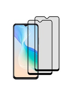 اشتري 2 Pieces Tempered Glass Screen Protector 5D Designed For vivo T1 5G Full Glue Edge to Edge Full Screen Coverage And Bubble Free في الامارات