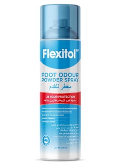 Buy Flexitol Foot Odour Powder Spray, 210ml in UAE