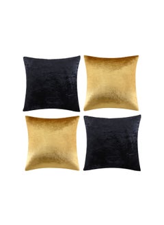 Buy Set of 4 Pillow Cover Protector Cushion Covers Pillowcase Home Decor Decorations for Sofa Couch Bed Chair Car in UAE