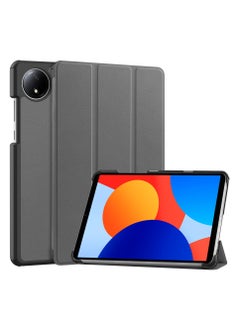 Buy Slim Stand Hard Back Shell Smart Cover Case for Redmi Pad SE 8.7 Inch, Auto Wake/Sleep Grey in Saudi Arabia