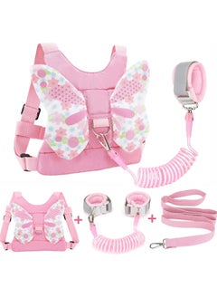 Buy ORiTi  3 in 1 Toddler Harness Leashes Anti Lost Wrist Link, Kids Harness Children Leash for Girls, Child Anti Lost Leash Baby Cute Harness Belt Strap Hold Kids Close While Walking in UAE