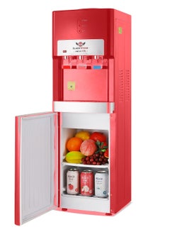 Buy Black Stone Cold & Hot Water Dispenser Cooler with Refrigerator (Matte Red) in Egypt