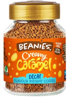 Buy Decaf Creamy Caramel Flavour Instant Coffee 50g in UAE