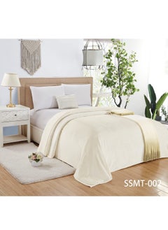 Buy 1 Piece Soft Bed Polyester Blanket single Size 150*200 cm in Saudi Arabia