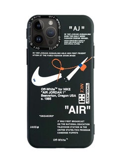 Buy Protective Case Cover for Apple iPhone 15 Pro Max Nike Off-White Case Black in UAE