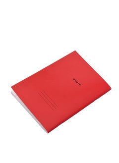 Buy Lined A5 Arabic Notebook, 100 Sheets, 58 Grams, 22.5*16 CM, Suitable For Any Setting, From Office To School - Red in Egypt