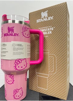 Buy The Stanley X Hello Kitty Quencher,Stainless Steel Vacuum Insulated Tumbler with Lid and Straw for Water, Iced Tea or Coffee, Smoothie and More 40 OZ in Saudi Arabia