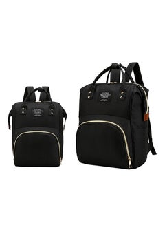 اشتري Diaper Bag Multi-Function Waterproof Travel Backpack Nappy Bags for Baby Care, Large Capacity, Stylish and Durable, Waterproof and Stylish , Black في السعودية