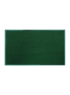 Buy Microfiber Anti Slip Bath Mat 14X21 Green in Saudi Arabia