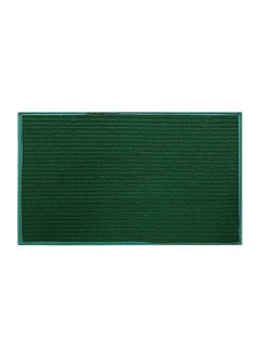 Buy Microfiber Anti Slip Bath Mat 14X21 Green in Saudi Arabia