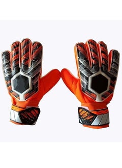 Buy Football Goalkeeper Gloves Latex Unisex Unisex in UAE