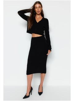 Buy Two-Piece Set - Black - Regular fit in Egypt