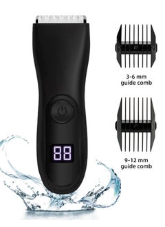 Buy Upgraded Less Noise Digital Full Body Waterproof Trimmer For Men in UAE