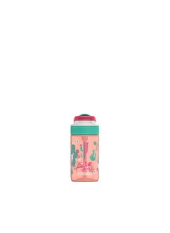 اشتري Kambukka Lagoon Water Bottle with Spout Lid - 400 ML - Cactus Gekko في الامارات