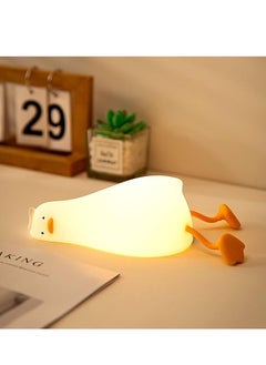 Buy Lying Flat Duck Night Light(Touch Control Dimmable Rechargeable) in UAE