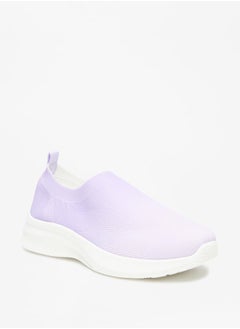 Buy Women's Textured Slip-On Sports Shoes in Saudi Arabia