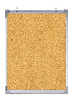 اشتري cork board 70 * 50 cm ideal for both adults and kids - wooden في مصر