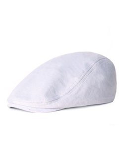 Buy Solid wool Beret White in UAE