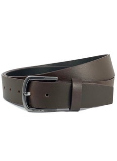 Buy FORCE® Genuine Leather Belt Men in the GIFT BOX; Classic Jean Belt 40MM; Belts for men Casual KQ Pin Buckle in UAE