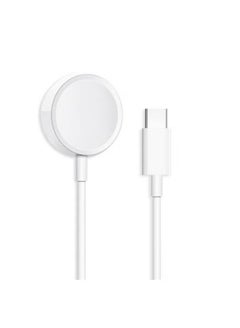 Buy Magnetic Fast Charger to USB C Cable for iWatch Apple Watch Series 8/7/SE/6/5/4/3/2/1 (fast charging) in UAE