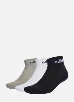 Buy Pack of 3 Linear Ankle Cushioned Socks in Saudi Arabia