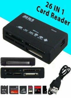 اشتري All In One Memory Card Reader USB External SD Mini Micro M2 MMC XD Fast في السعودية