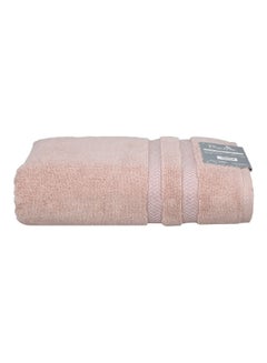 Buy Lucaluca Luxurious Highly Absorbent Cotton Bath Sheet Pink 100 x 180 cm in Saudi Arabia
