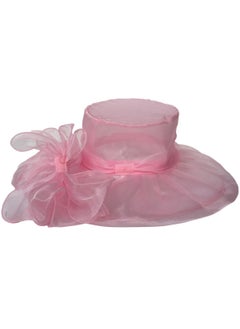 Buy New Organza Large Brim Sunvisor Hat Foldable UV Resistant Beach Hat in UAE