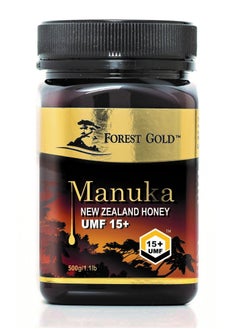 Buy Forest Gold Manuka UMF 15+ Certified Honey 500gms in UAE