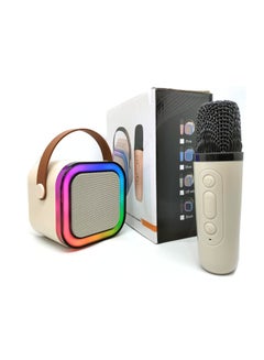 Buy Karaoke Machine, Portable Bluetooth Speaker with Wireless Microphone in UAE