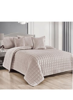 Buy Plain soft winter double bed sheet in Saudi Arabia