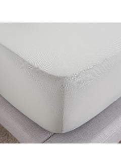 اشتري Conscious Eucacel Fitted Sheet 90X200+25Cm - Mercury في الامارات