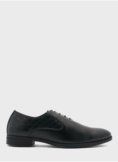 Buy Classic Embossed Formal Lace Ups in UAE