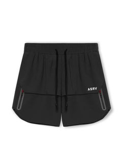 Buy Summer Quick-Dry Shorts Men Breathable Running Casual Black in Saudi Arabia