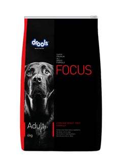 Buy Focus Adult Super Premium Dry Dog Food Multicolour 4kg in UAE