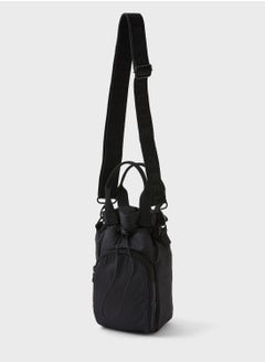 Buy Zip Detail Top Handle Crossbody in UAE